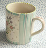 Pottery * 12 oz Mug * Big Bunch Turquoise and Lavender