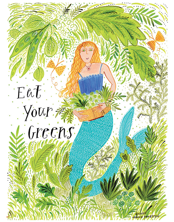 Prints * Framed * Eat Your Greens