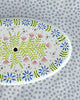 Lightship Basket Supplies * Large Oval Base * Pink Sprig
