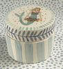 Pottery * Small Round Box *  Rose Mermaid