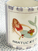 Nantucket * 12 oz Mug * Mermaid With Lilac Stripes