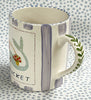 Nantucket * 12 oz Mug * Mermaid With Lilac Stripes