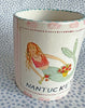 Nantucket * 12 oz Mug * Mermaid With Pink Stripes