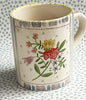 Pottery * 12 oz Mug * Rose Bunch Lavender and Blue