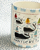 Nantucket * 12 oz Mug * Whale With Blue Stripes
