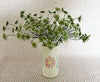 Pottery * Cylinder Vase * Pink Daisy Vine
