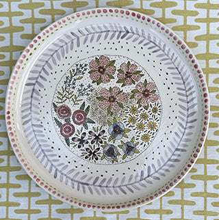 Pottery * 6.5-inch Round Dish *