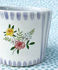 Pottery * Little Cup *  Rose Bunch
