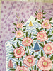 Original Artwork * 18 x 24 * Summer Hollyhocks