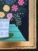 Original Artwork * 18 x 24 * The Cut Glass Vase