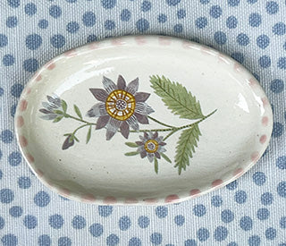 Wee Dish * Blue Flower