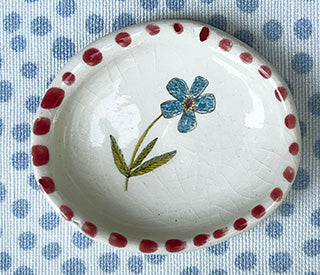 Wee Dish * Blue Posy