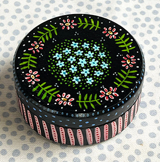 Boxes * Wooden * Happy Flowers