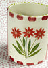 Pottery * 12 Oz Mug * Triple Red