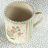 Pottery * 12 oz Mug * Big Bouquet Multi Stripes