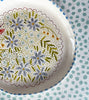 Dishes * 4 Inch Round * Blue Bouquet