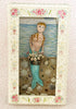 Original Artwork * Shadow Box * Buxom Mermaid Beauty