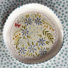 Dishes * 4 Inch Round * Blue Bouquet