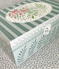 Boxes * Heirloom Box * Large * Stripes and Flowers