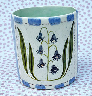 Pottery * Little Cup * Bluebells