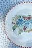 Dishes * 4 Inch Round * Blue Daisies