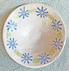 Pottery * Bowl * Blue Floral Flowers