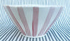 One Of A Kind * Striped Bowl * Pinky