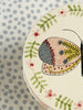 Pottery * Small Round Box * Fluttering