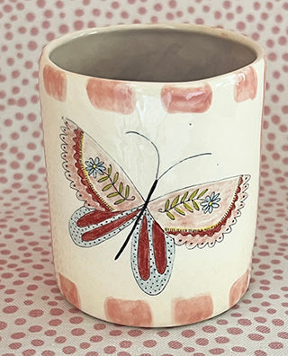 Pottery * Little Cup * Butterfly