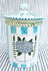 One Of A Kind * Small Canister * Blue Hydrangea
