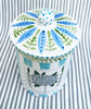 One Of A Kind * Small Canister * Blue Hydrangea