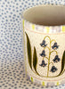 Pottery * 12 oz Mug * Bluebells and Violet