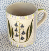Pottery * 12 oz Mug * Bluebells and Violet