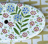 Lightship Basket Supplies * Double Flowers * 7 inch Cocktail Purse Top