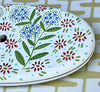 Lightship Basket Supplies * Double Flowers * 7 inch Cocktail Purse Top