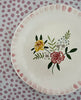 Pottery * Dishes * Round * Rose Bouquet