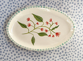 Dishes * 5-Inch Oval * Dotty