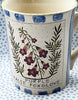Pottery * Mugs * Wildflowers Of Nantucket * Purple Foxglove * 20 oz