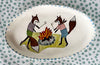 Dishes * 4 Inch Oval * Foxes