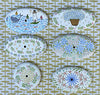 Lightship Basket Supplies * Flowers and Whales * 6 inch Cocktail Purse Top
