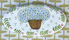Lightship Basket Supplies * Hydrangea Basket and Mermaid * 7 inch Cocktail Purse Top