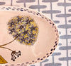 Pottery * Dishes * Oval * Hydrangea