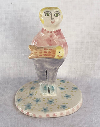 Pottery * Candle Holder * Joe