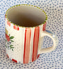 Pottery * 12 oz Mug * Rose Bunch