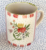 Pottery * 12 oz Mug * Rose Bunch
