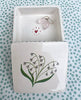 Boxes * 3 inch Square * Lily Of The Valley