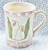 Pottery * Mugs * Wildflowers Of Nantucket * Lady's Slipper * 20 oz