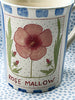 Pottery * Mugs * Wildflowers Of Nantucket * Rose Mallow * 20 oz