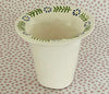 Pottery * Medium Vase * Circle of Flowers