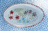 Dishes * 4 Inch Oval * Meadow Flowers